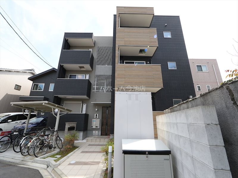 アルティス黒川 外観　オートロックTVモニターホン宅配BOX完備