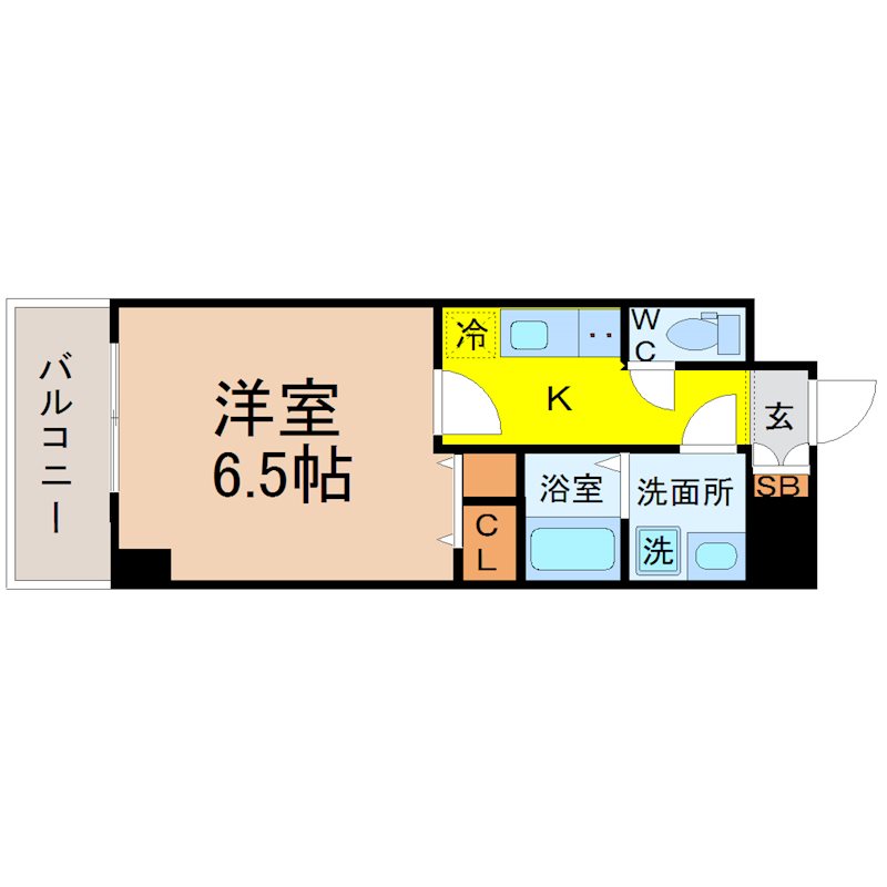 La Douceur今池南 間取図