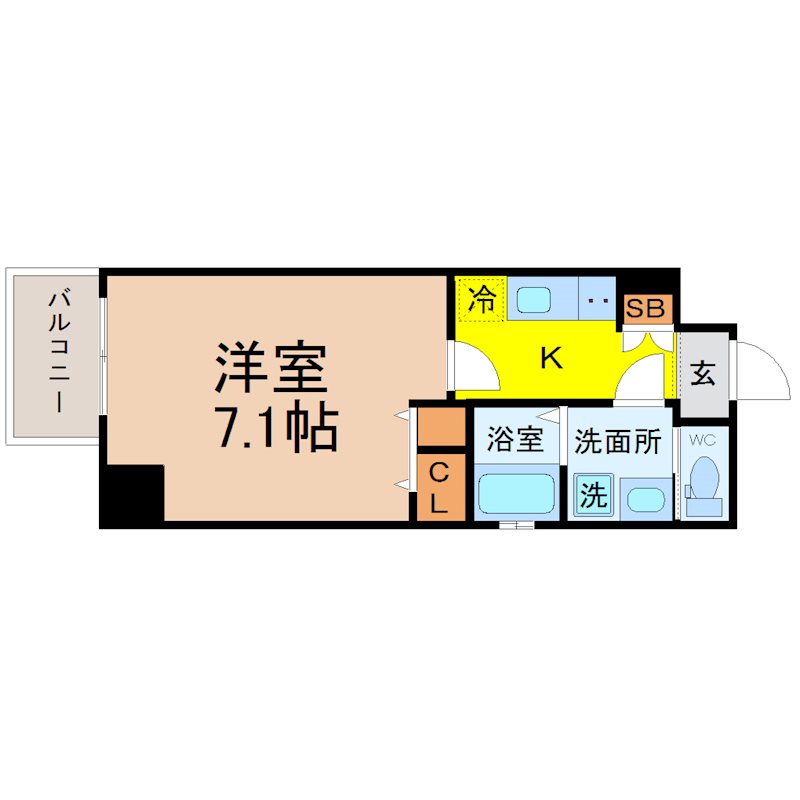 La Douceur今池南 間取図