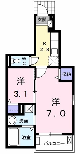 ジェルメ勢子坊 間取り