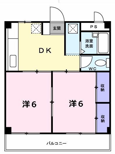 森ハイム 間取り