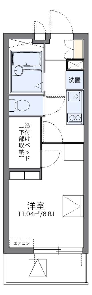 レオパレス光 間取り