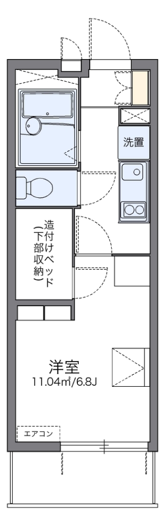 レオパレス光 間取り