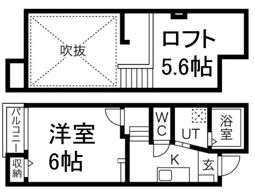Ｃｒｅｏ本陣弐番館 間取図　光インターネット無料　家具家電ご用意できます