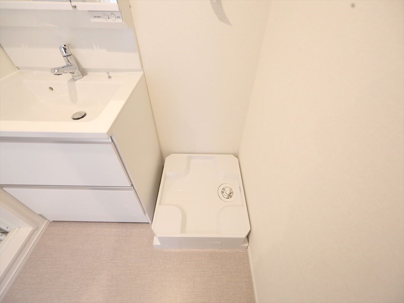 （仮称）中村区靖国町三丁目②コーポ 脱衣所　室内洗濯機置き場　同仕様写真