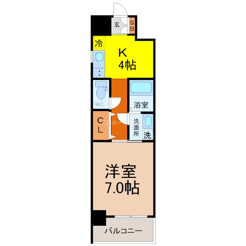 セントフィオーレ 間取図