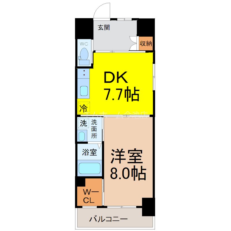 セントフィオーレ 間取図