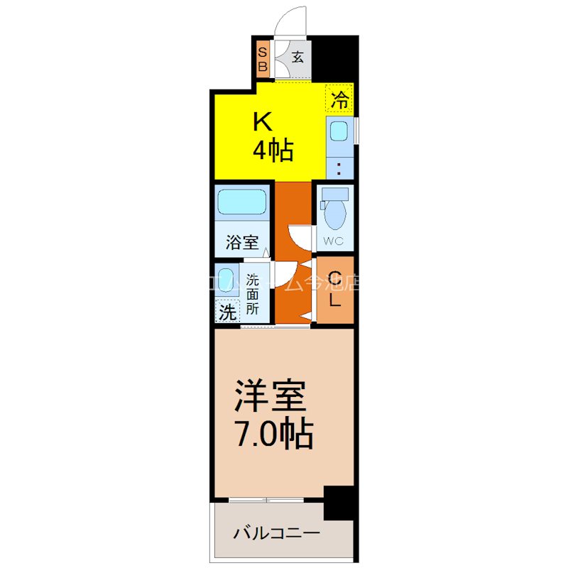 セントフィオーレ 間取図