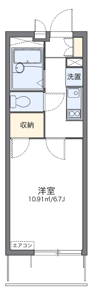 レオパレス白金 間取り