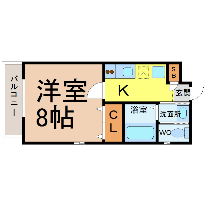 プライマル名古屋吹上 間取図
