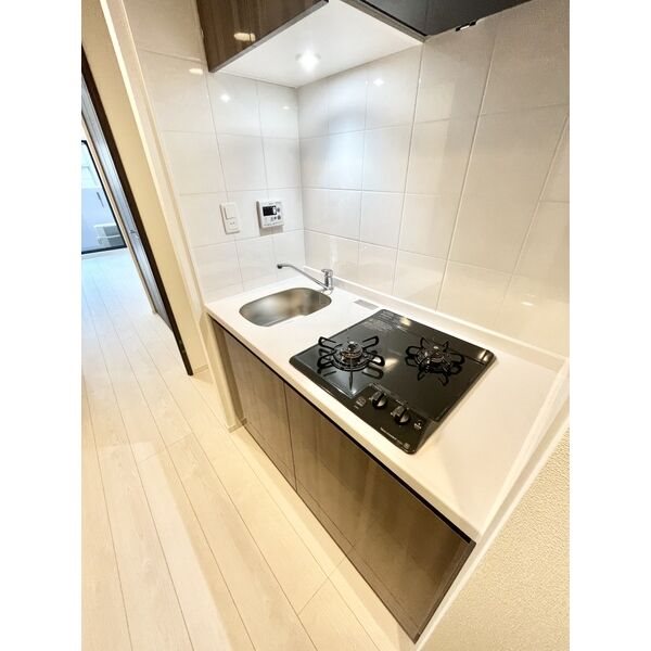 S-RESIDENCE丸の内駅前North システムキッチン（ガス2口コンロ付）