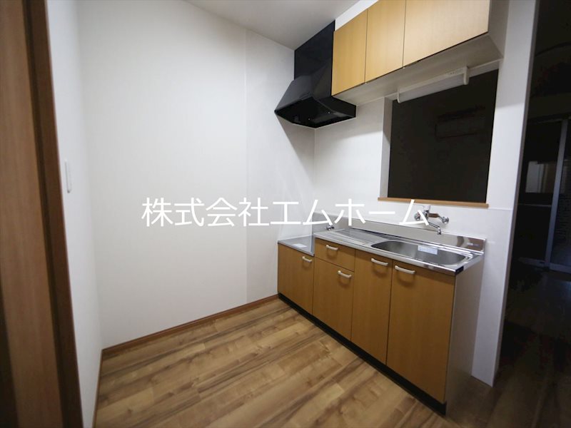 プレミール明和町 キッチン（ガス2口コンログリル設置可）カウンターキッチン