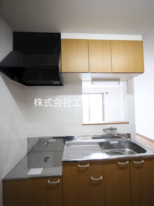 プレミール明和町 キッチン（ガス2口コンログリル設置可）カウンターキッチン