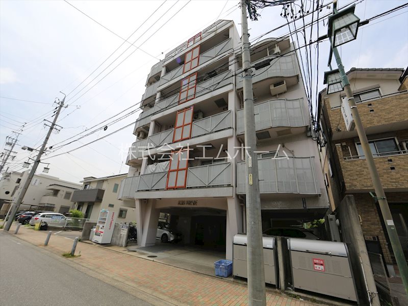 アキュラパークサイド須賀町 外観　オートロック付　防犯カメラ有り
