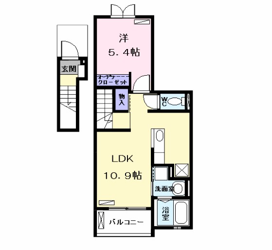 カルム　エミー 間取り