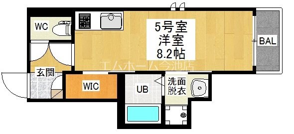 Grandtic Lana（ラナ） 間取図