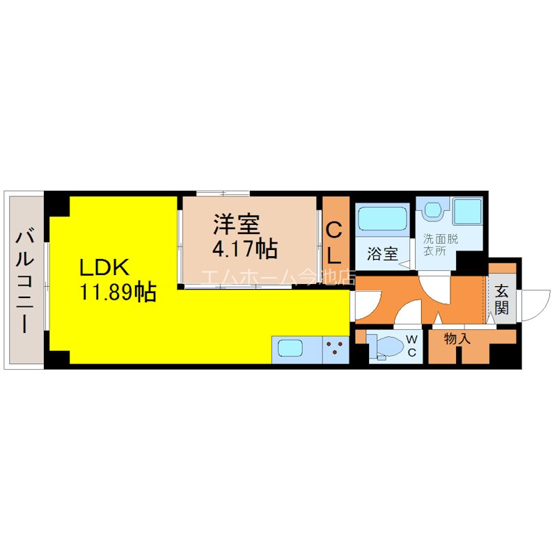 GRANDUKE大曽根 間取図