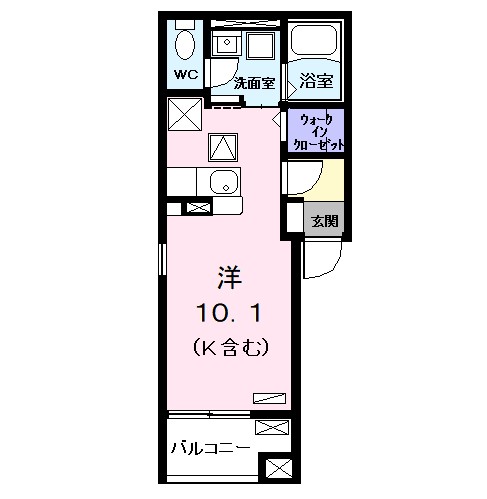 カーサ　カメジマ 間取り
