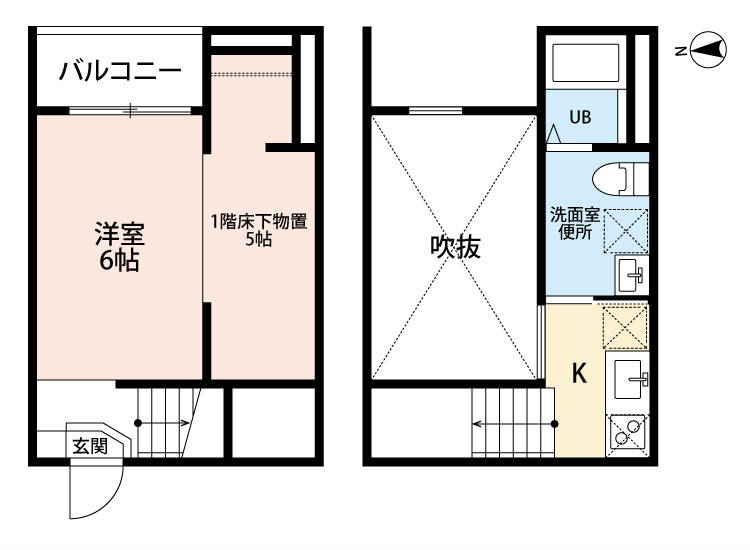 ビッグアンブレラ 間取図