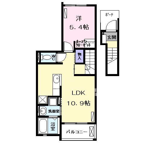 秀（シュウ） 間取り