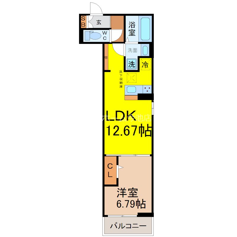 ルミナーレ 間取図