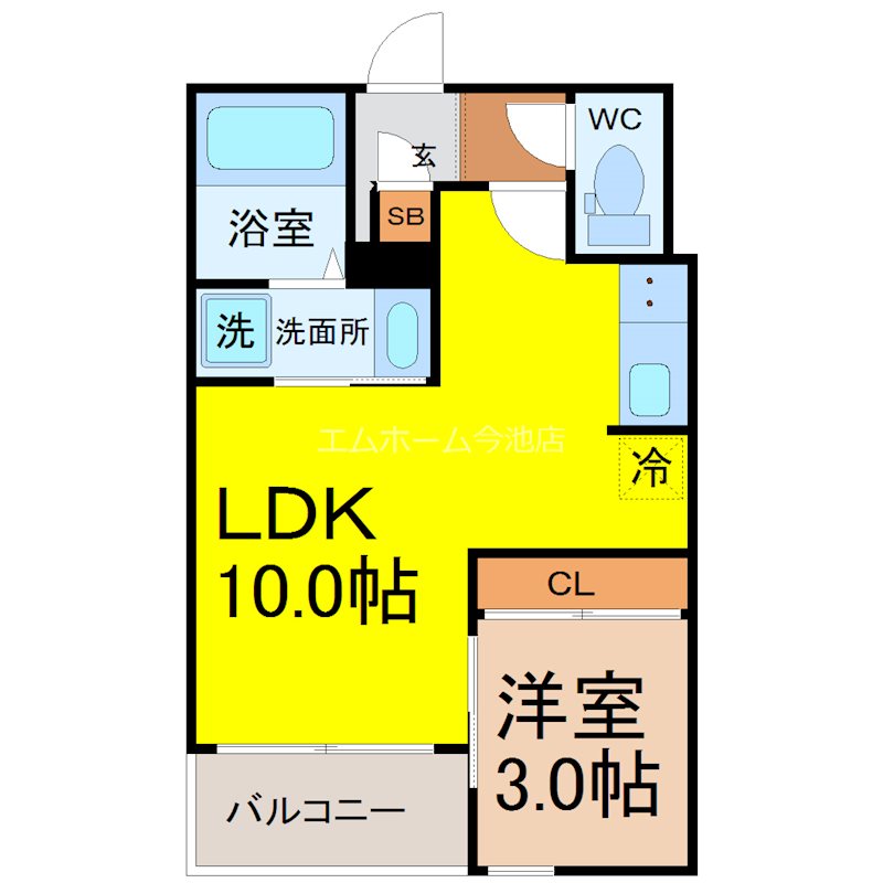 REGALEST黄金 間取図