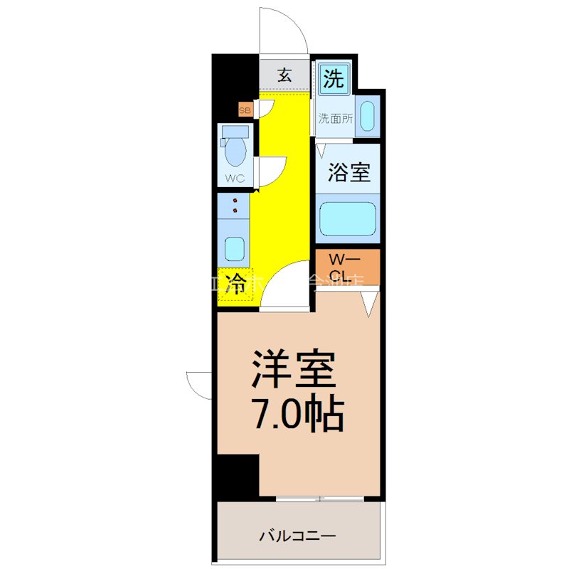 プレイズシード御器所イースト 間取図