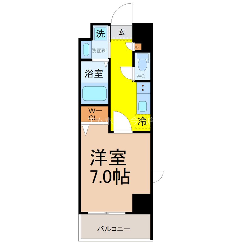 プレイズシード御器所イースト 間取図