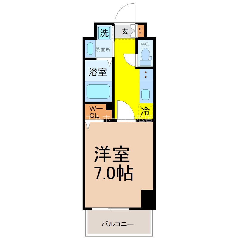 プレイズシード御器所イースト 間取図