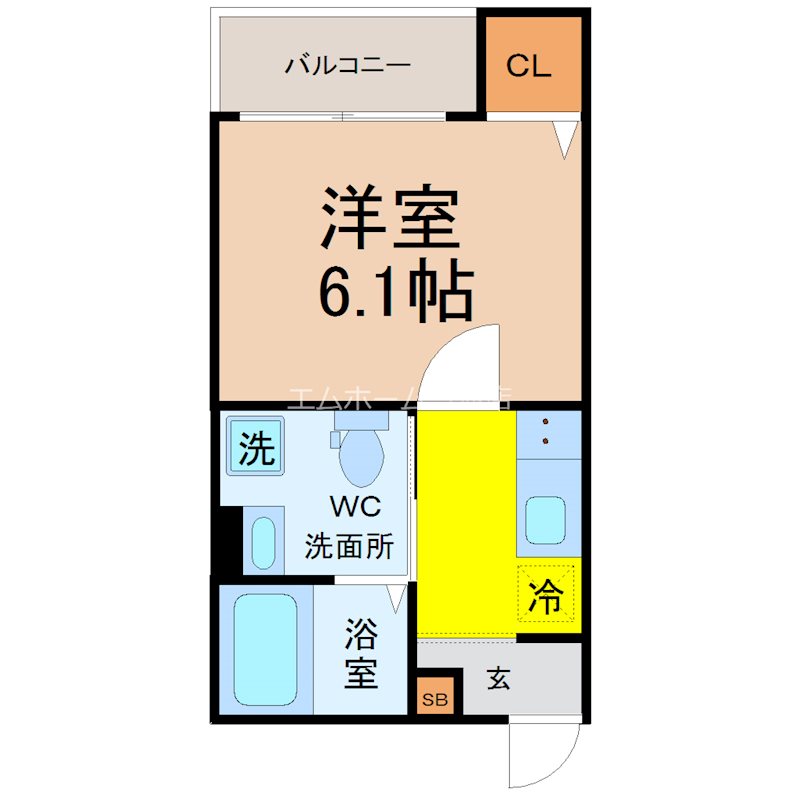 N&A　home　上飯田 間取図