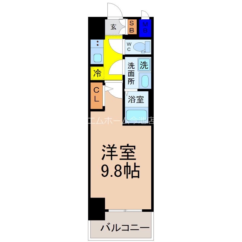 S-RESIDENCE勝川駅前 間取図