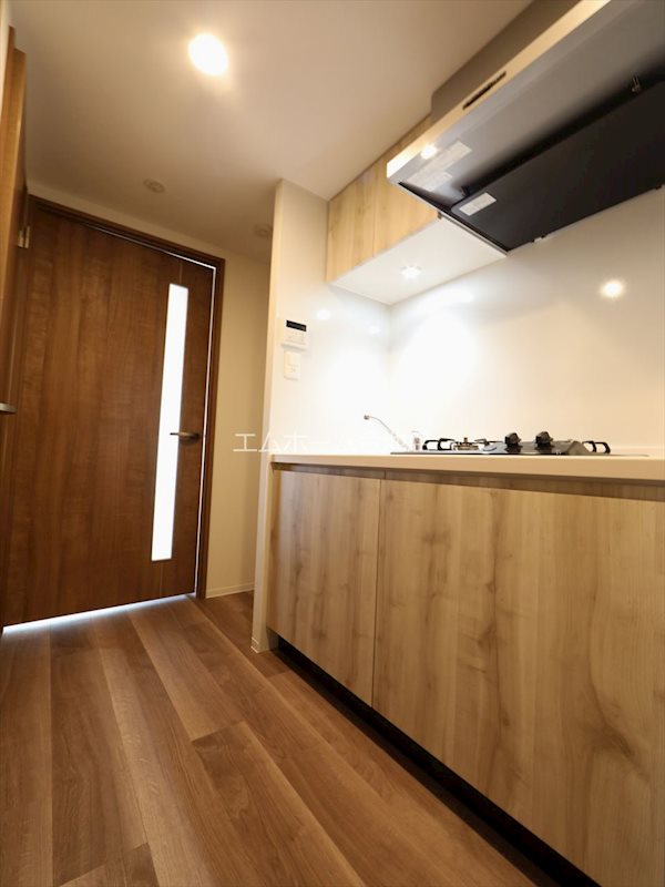 S-RESIDENCE勝川駅前 システムキッチン（ガス2口コンロ付）