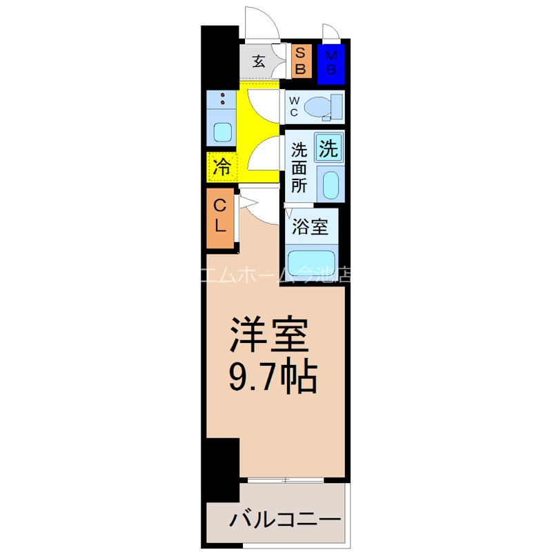 S-RESIDENCE勝川駅前 間取図