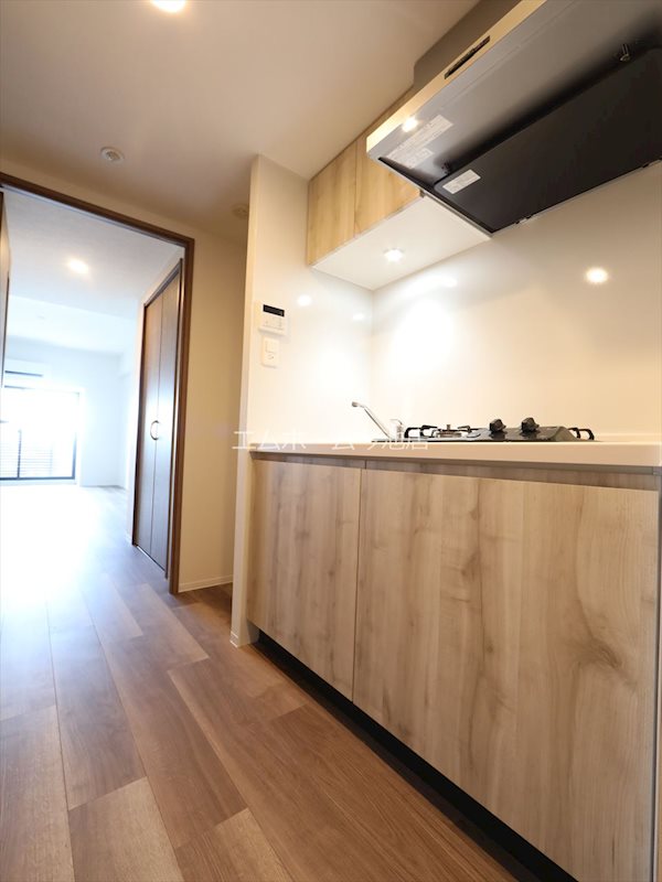 S-RESIDENCE勝川駅前 システムキッチン（ガス2口コンロ付）