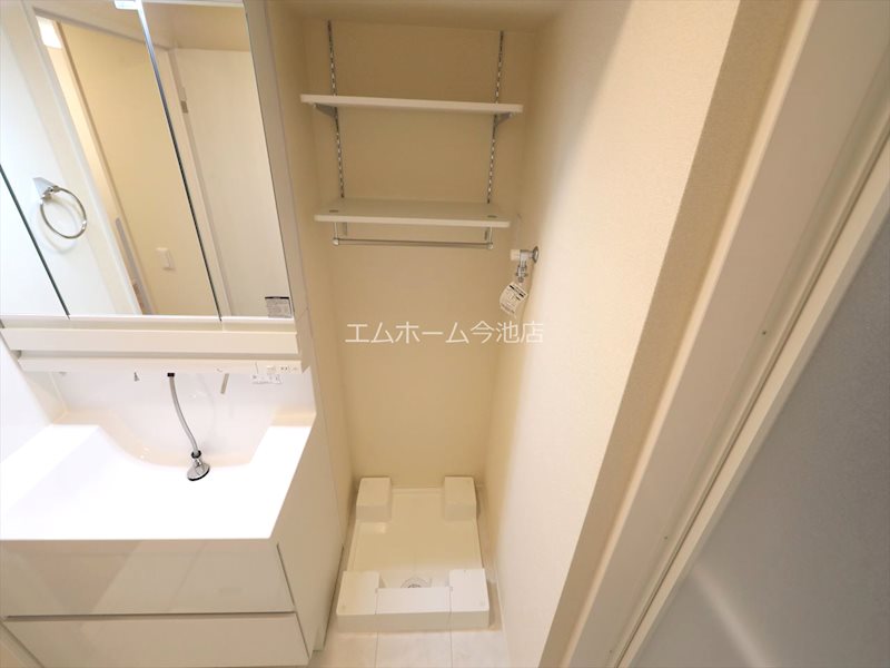 サンベルテ竹越 室内洗濯機置き場