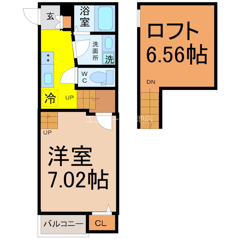 Creo矢田 間取図