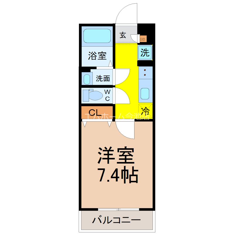 リブリ・an（アン） 間取図