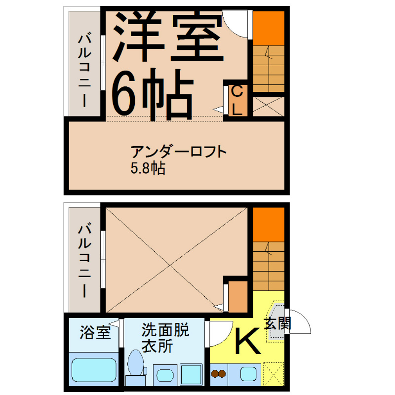 ＬａＣａｓａ大曽根 間取図