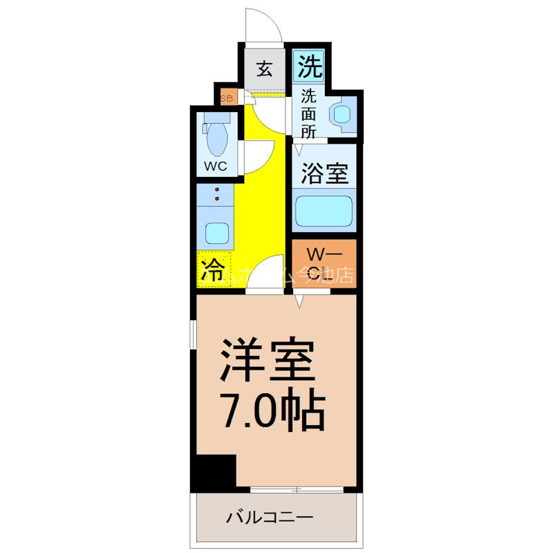 プレイズシード葵 間取図