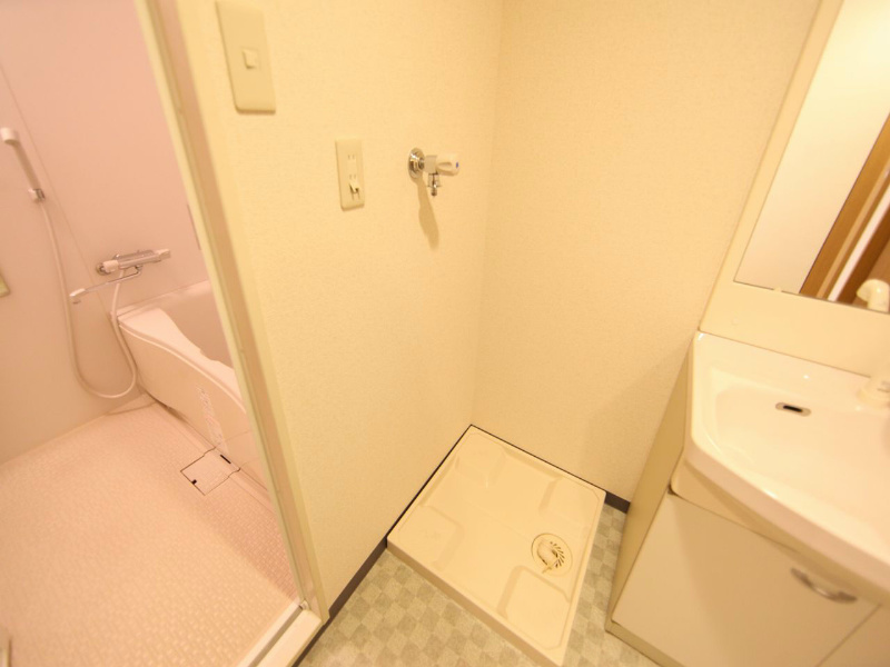 あいさきがけ 室内洗濯機置き場