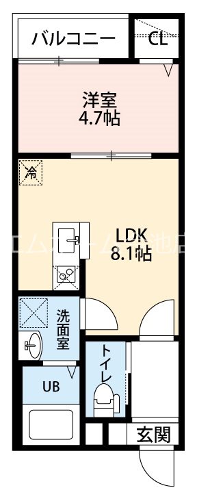 Amore みずほ 間取図