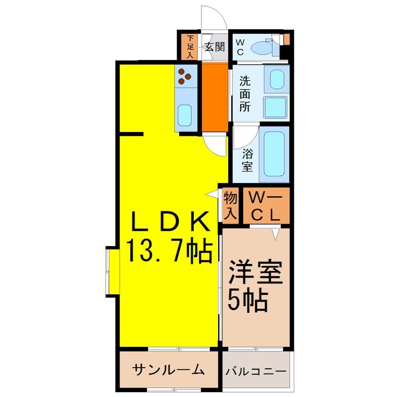 あいさきがけ 間取図