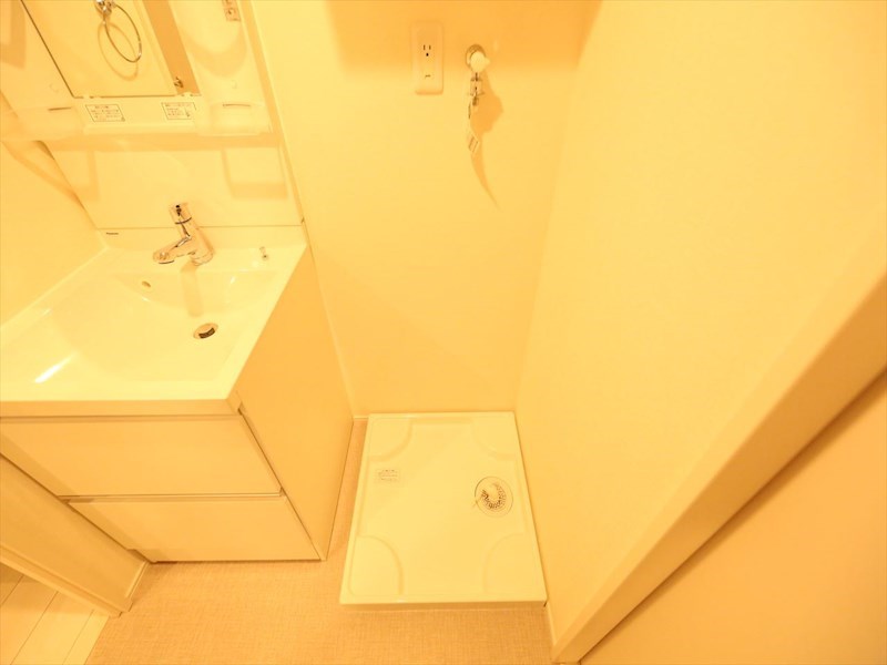 ハーモニーテラス金屋II 脱衣所　室内洗濯機置き場　同仕様写真