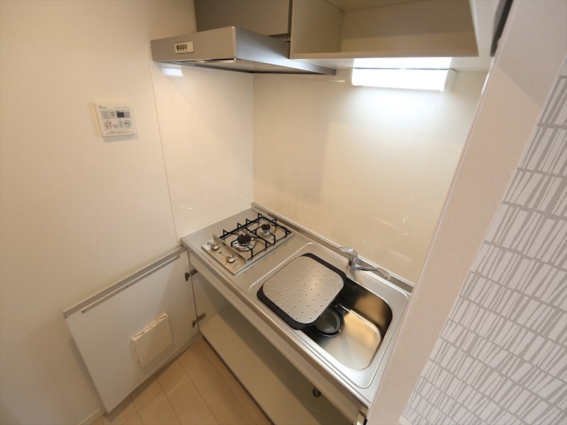 Ｌa ｃｉｅｌ菊井（ラシエル菊井） システムキッチン（ガス2口）冷蔵庫・レンジ等ご用意できます