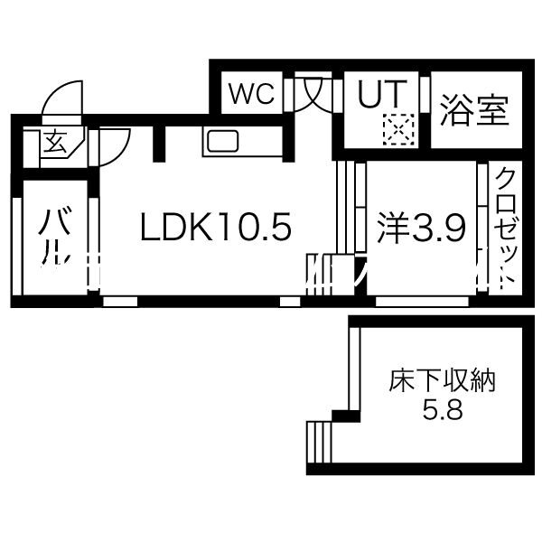 オプティマルコーポIII 間取図