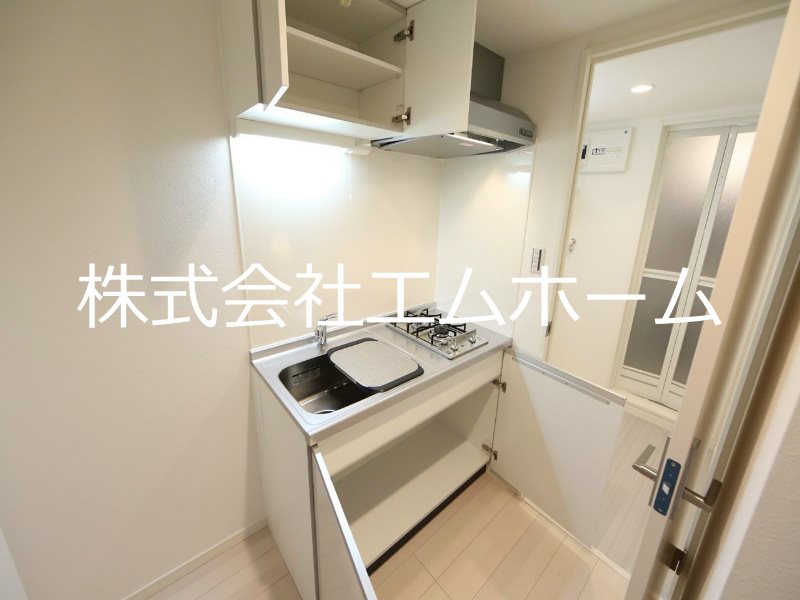 サイプレスト松原町 システムキッチン（ガス2口）同型写真