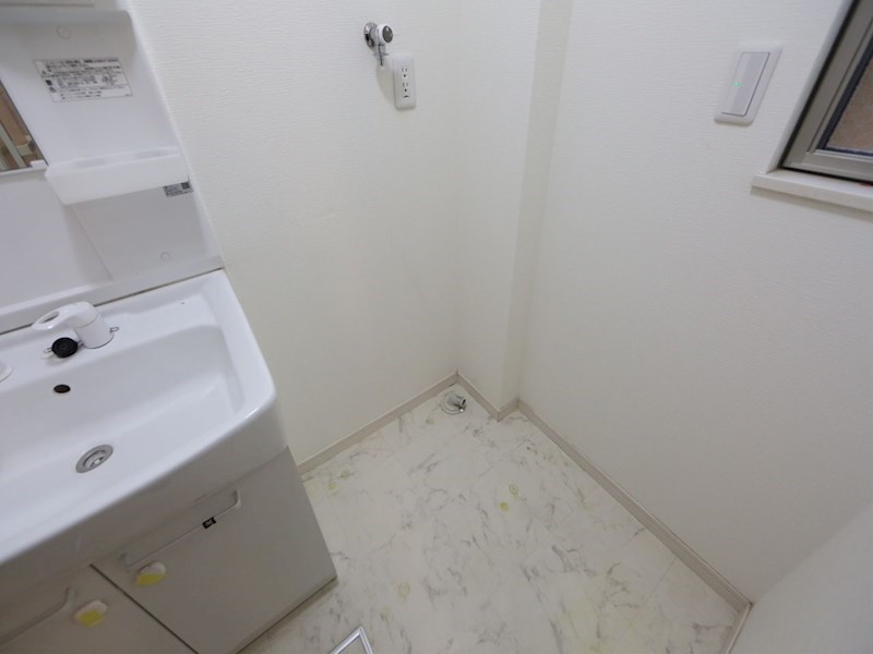プライムコート 脱衣所　室内洗濯機置き場