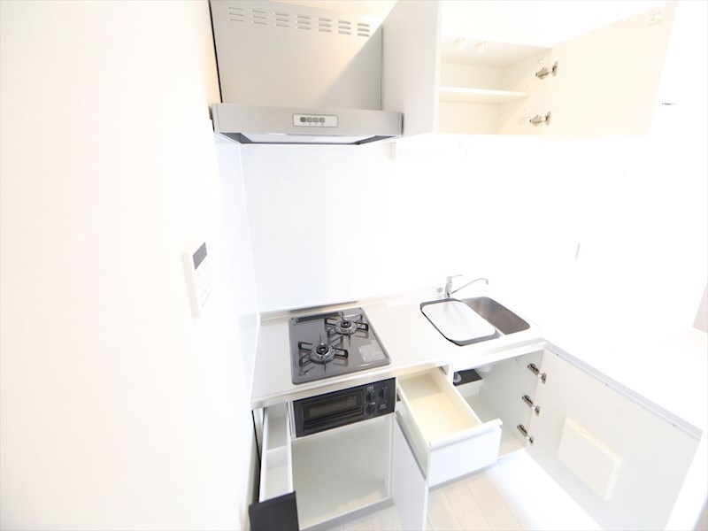Fine Residence T01 システムキッチン（ガス2口コンロ・グリル付）　同仕様写真