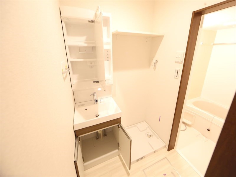 ＲＥＧＡＬＥＳＴ三番町 脱衣所　独立洗面台（シャンプードレッサー付）　同仕様写真