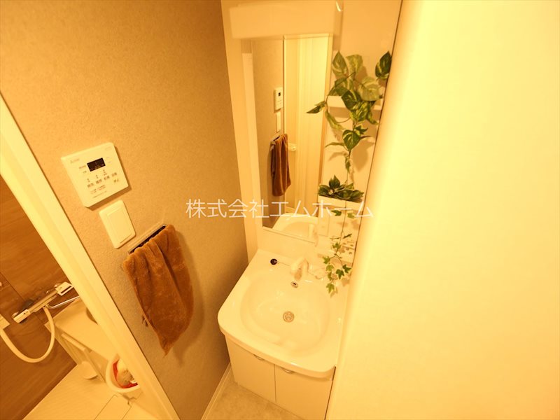 Ｓ－ＲＥＳＩＤＥＮＣＥ尾頭橋 脱衣所　独立洗面台（シャンプードレッサー付）収納スペース有